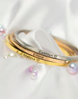 Name bangle - Tarnish free