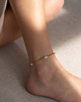 Pearl anklet - No discoloration