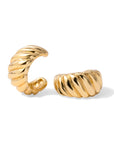 Ear cuff croissant gold - Stainless steel