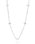 Choker heart silver - Stainless steel