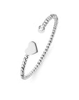 Heart ball bangle - Tarnish free