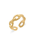 Lia ring gold - Stainless steel