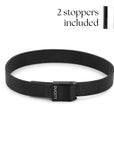 Mesh bracelet black luxe - Personalized