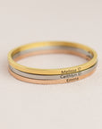 Name bangle - No discoloration