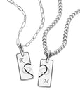 Soulmates couple silver - Personalized