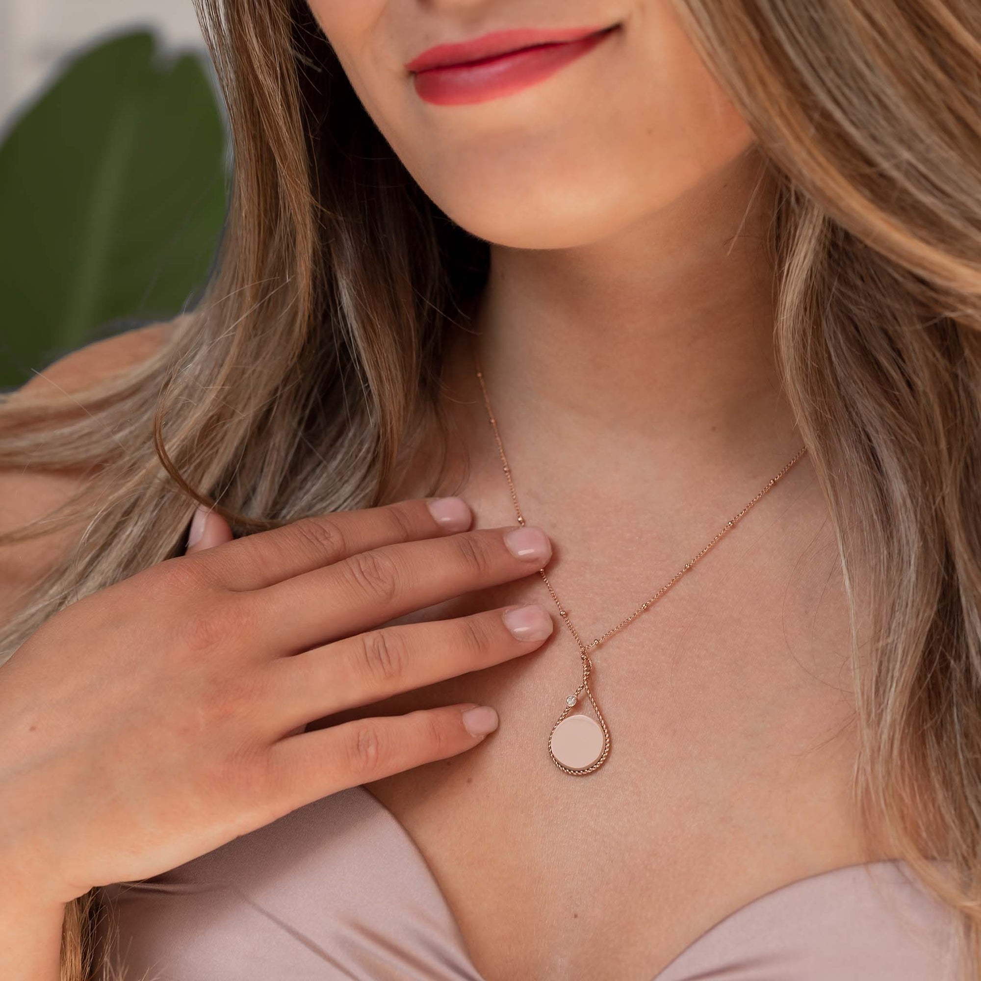 Initial coin - Stainless steel