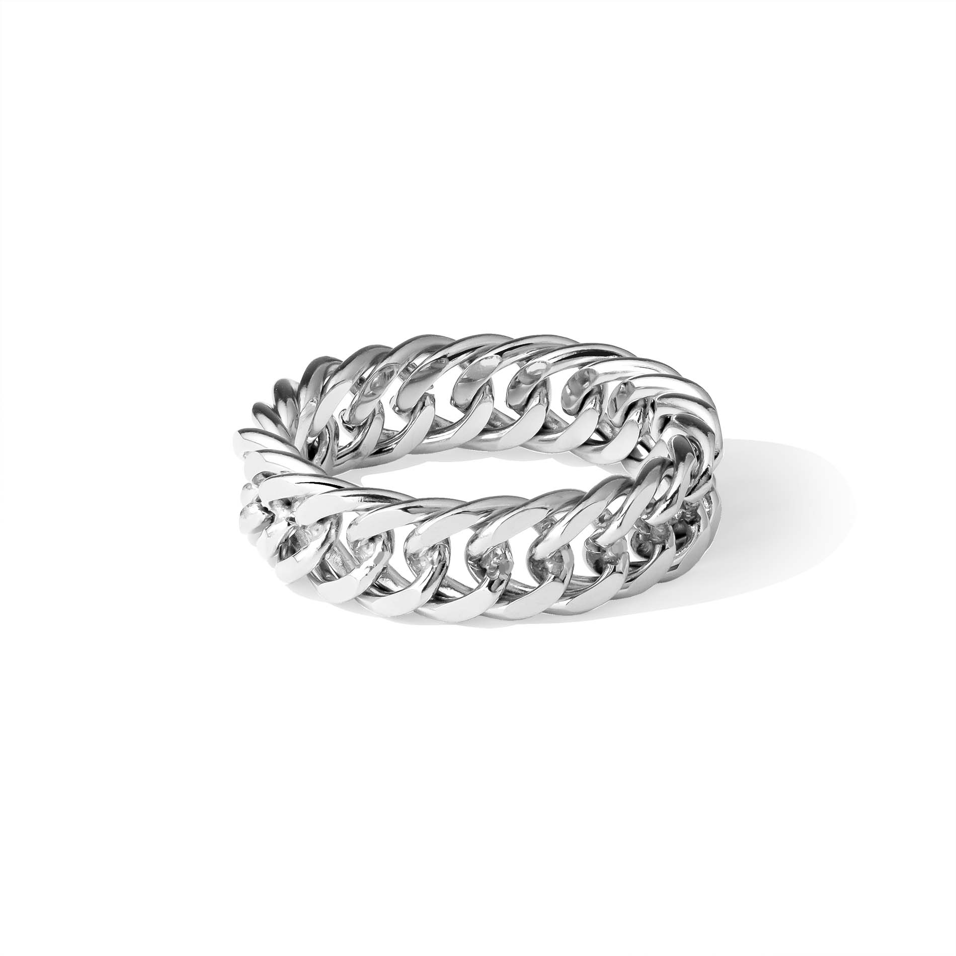 Chain ring silver