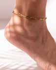 Link anklet - Stainless steel