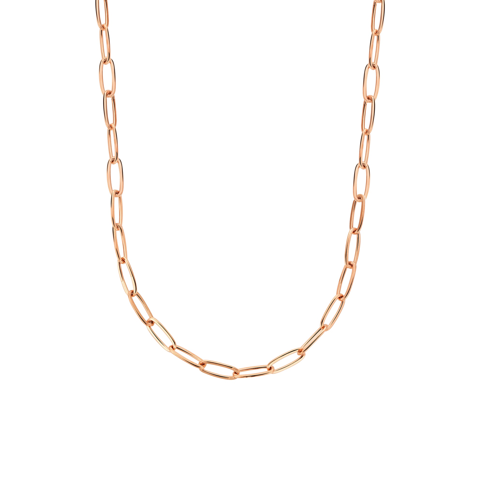 Pacific necklace rosé gold - Stainless steel