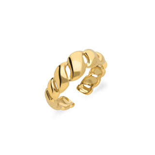 Pretzel ring gold