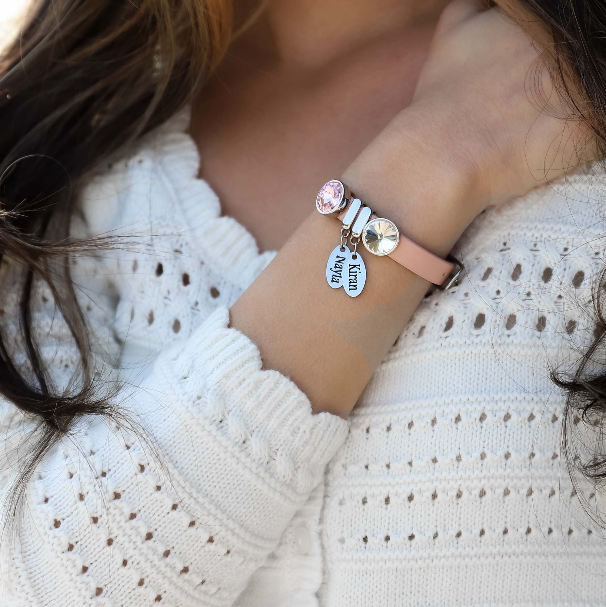 Rivoli bracelet - Leather