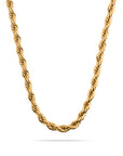 Twisted Rope Gold - Stainless steel